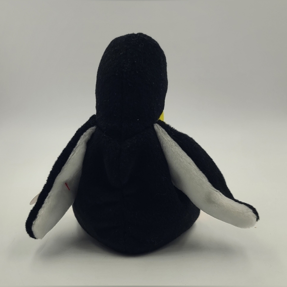 1995 "WADDLE" Ty Beanie Baby PENGUIN, Mint Condition PVC Pellets - Picture 3 of 4
